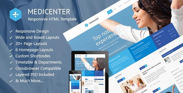 MediCenter Hospital Html Template