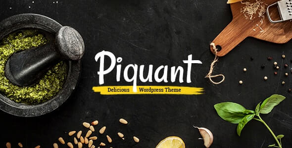 Piquant Restaurant Themes For WordPress. 