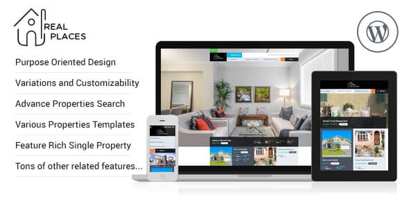 RealPlaces Real Estate Theme For WordPress