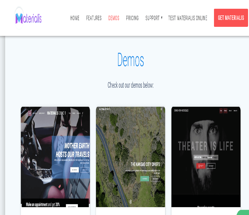 materialis best WordPress Themes