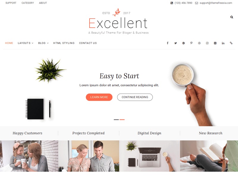 Tema WordPress Gratis terbaik yang luar biasa