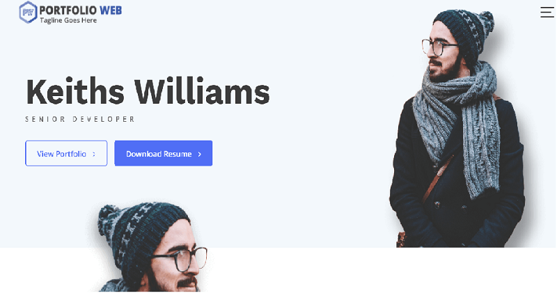 portfolioweb best Free WordPress Themes