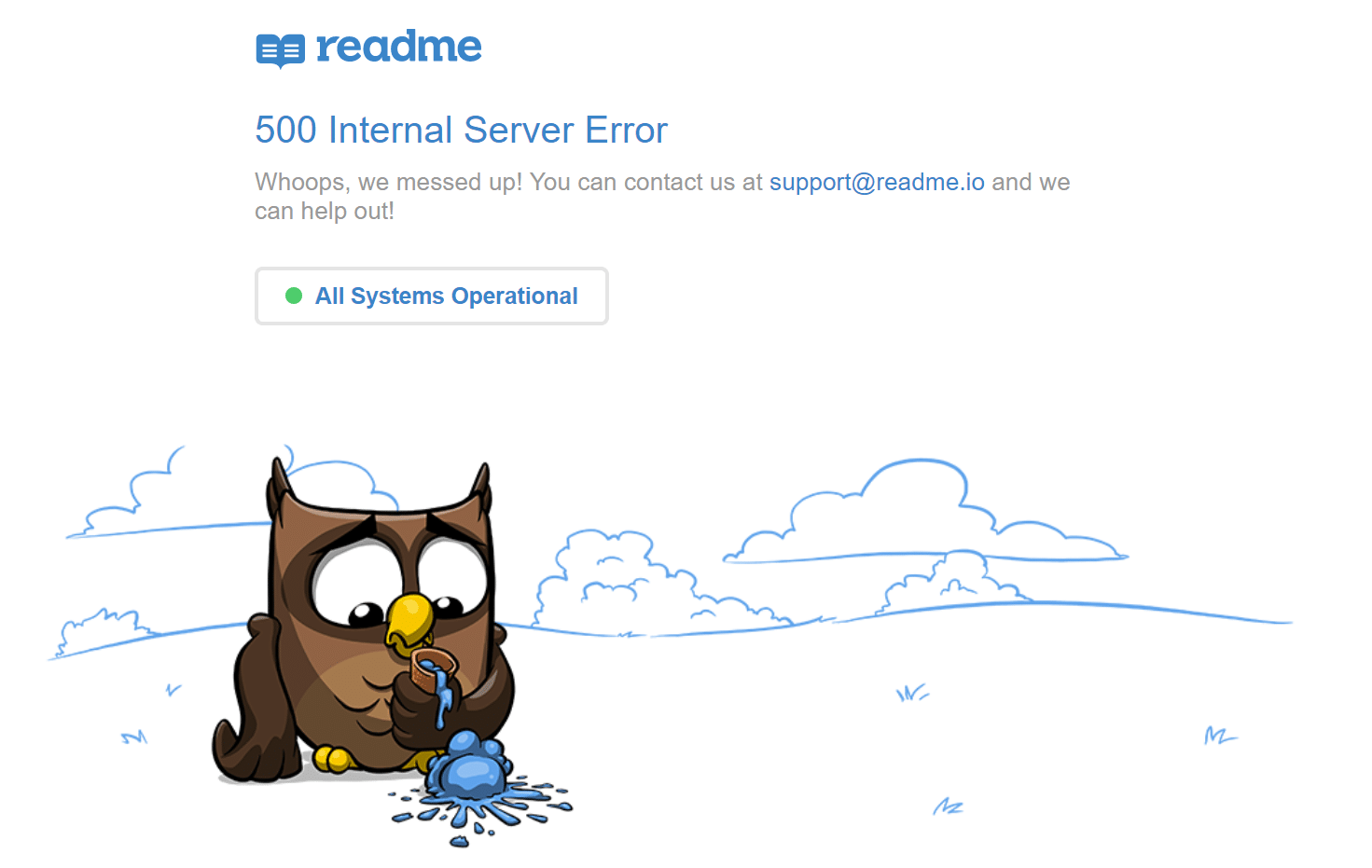 readme 500 kesalahan server internal readme 500 internal server error