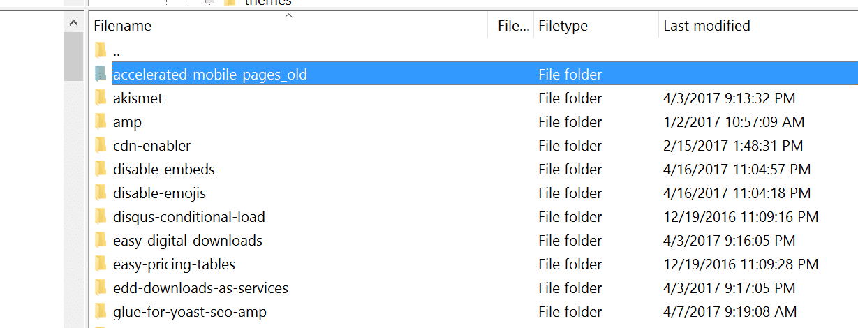 Ganti nama folder plugin Rename plugin folder