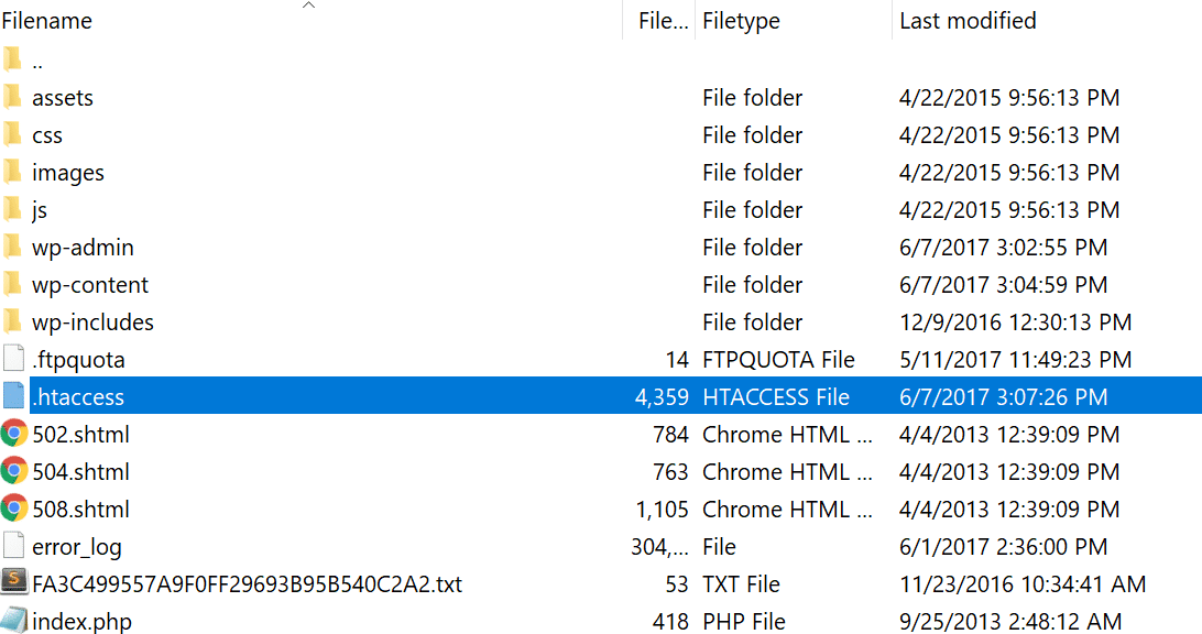 .htaccess file .htaccess file