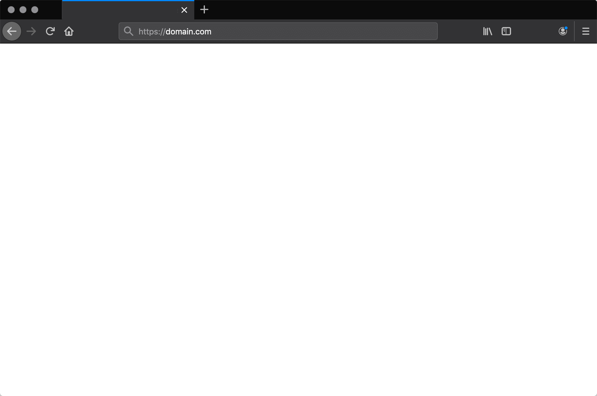 500 kesalahan server internal di Firefox