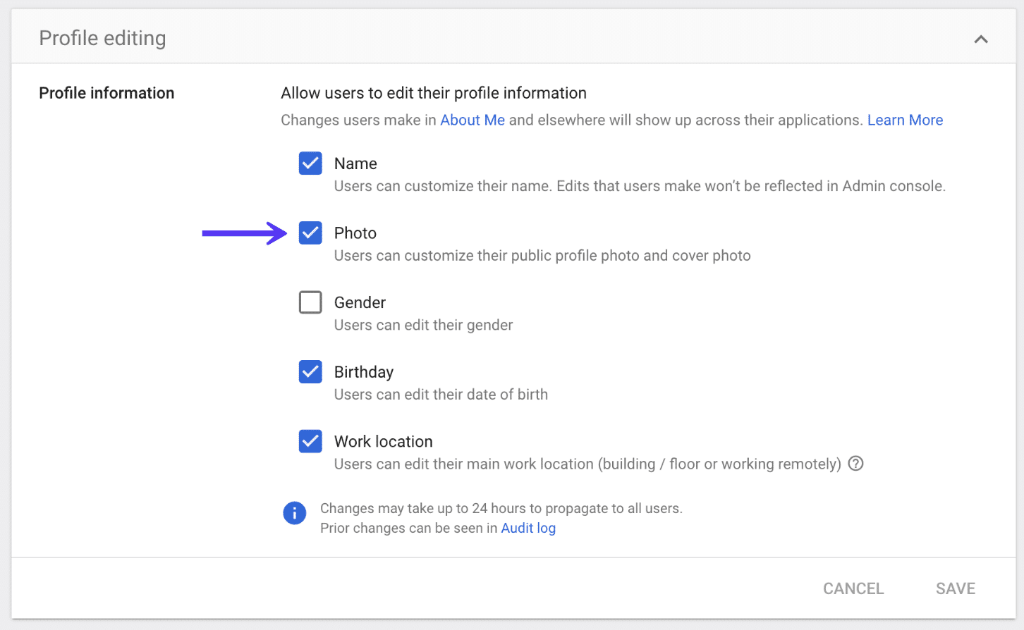 Google Workspace 사진