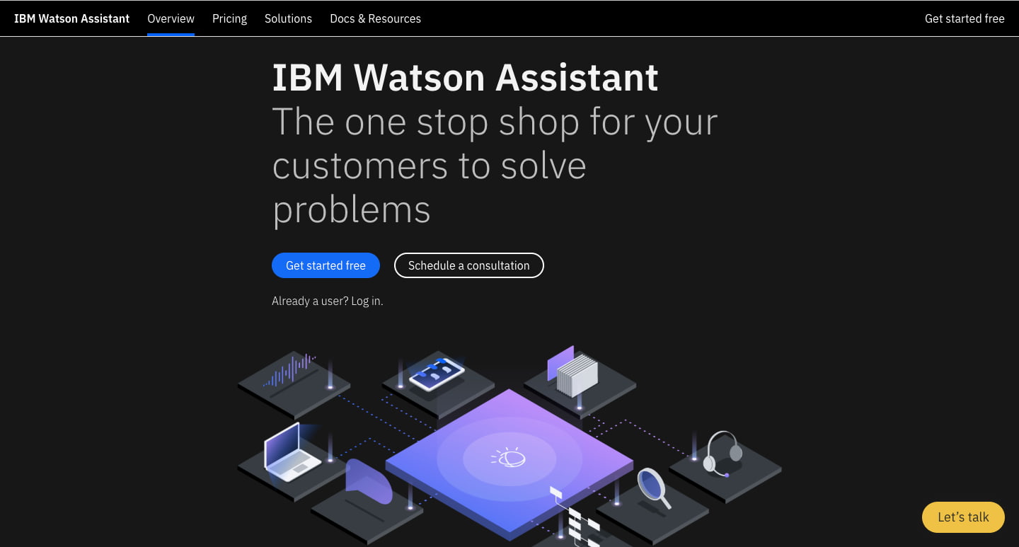 Помощник IBM Watson