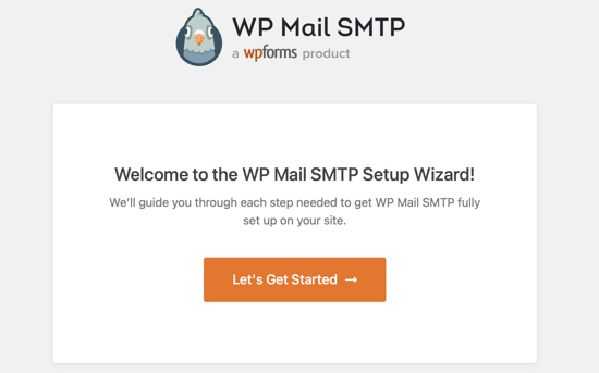 Configurazione guidata SMTP di WP Mail