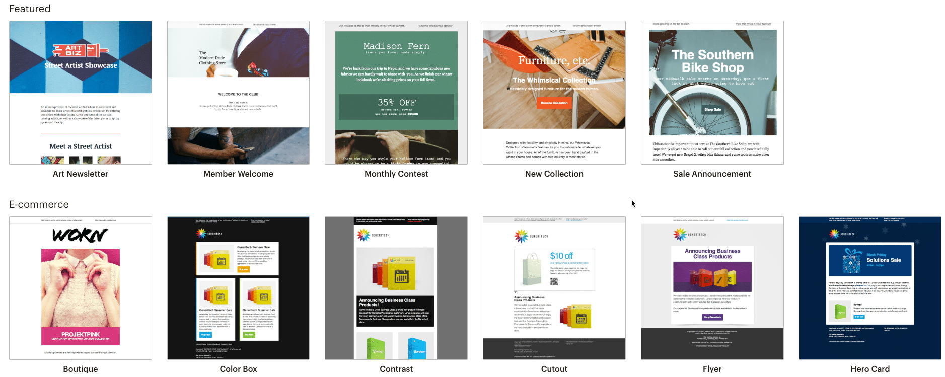 Tema Mailchimp