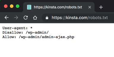 Ejemplo de archivo Robots.txt