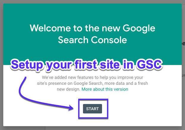 Siapkan situs Anda di Google Search Console