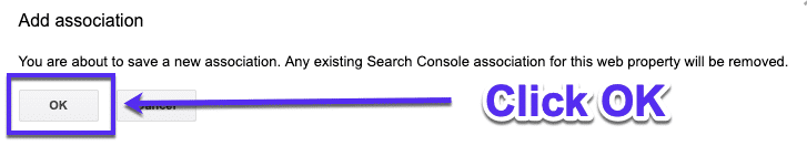 Konfirmasi GSC di Google Analytics
