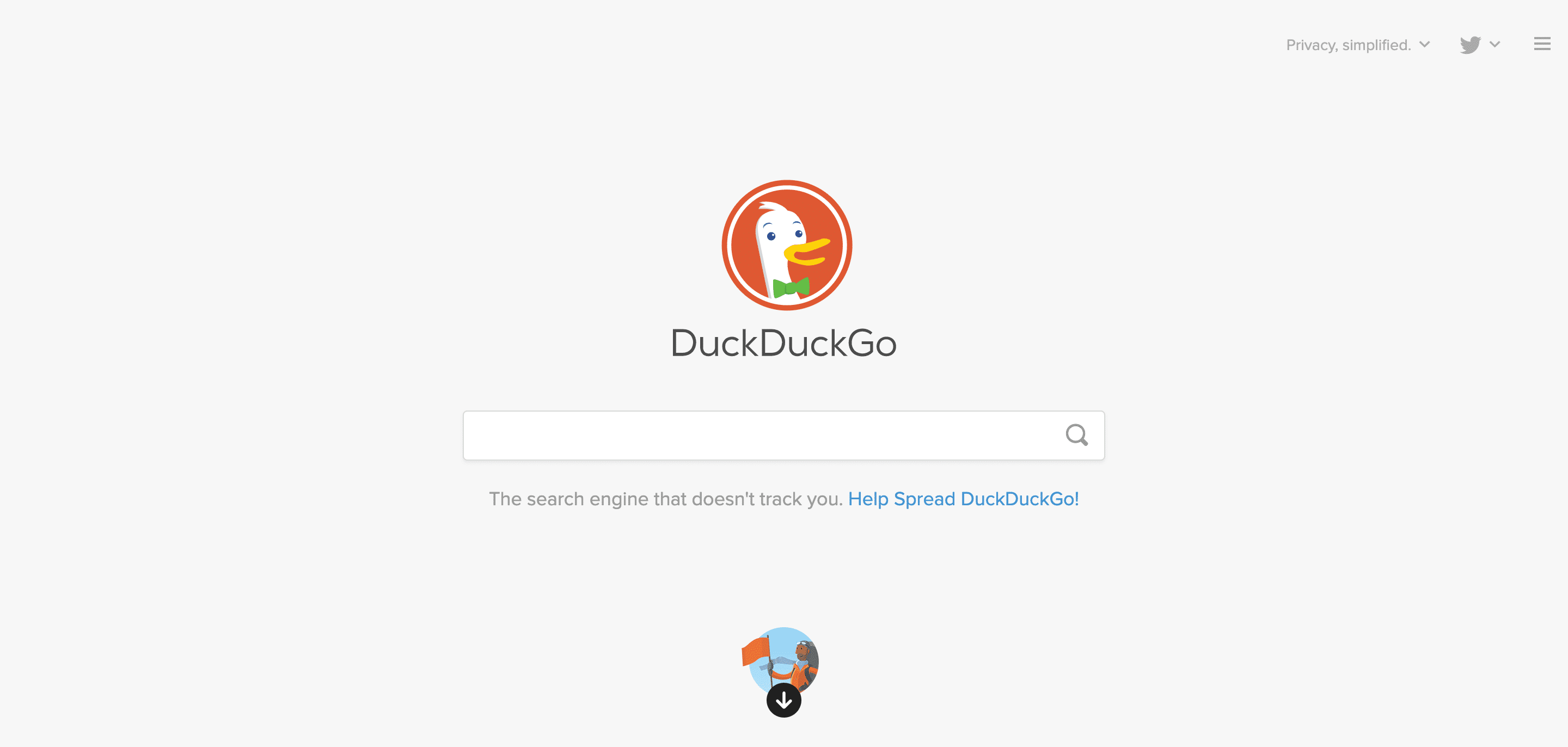Alternative Suchmaschinen: Duck duck go