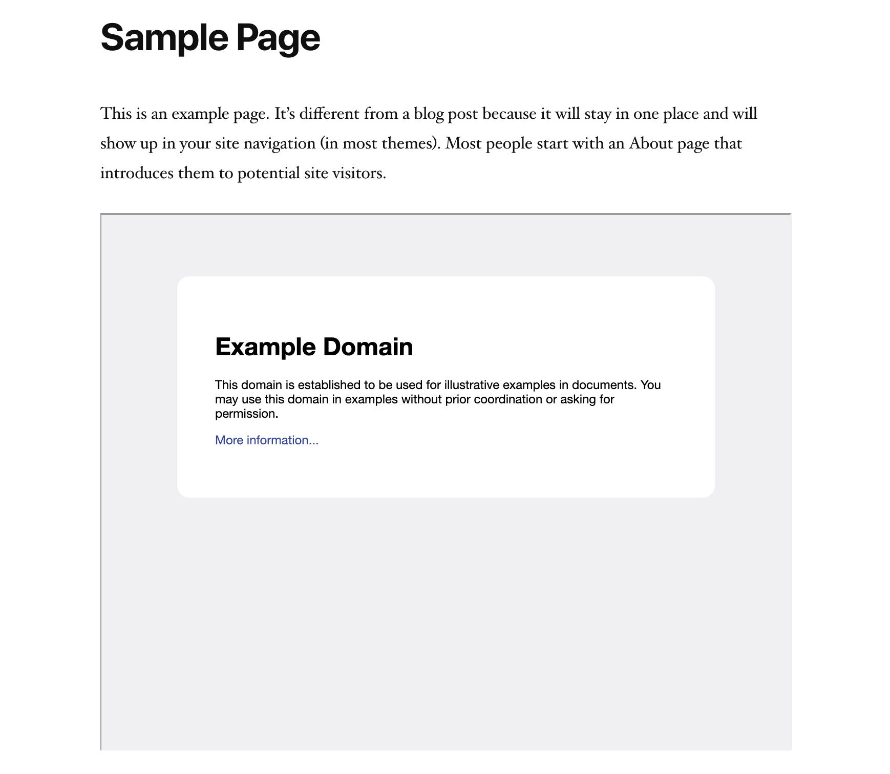 WordPress iframe:前端