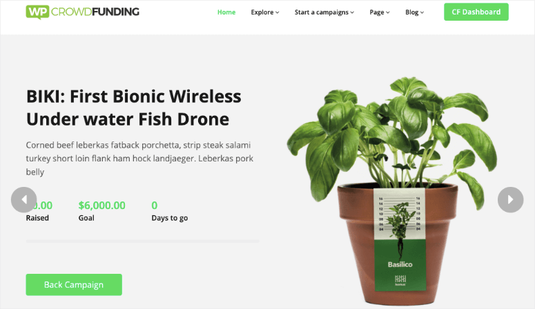 wpクラウドファンディング-IsItWP-無料のWordPressテーマ検出器 wp crowdfunding