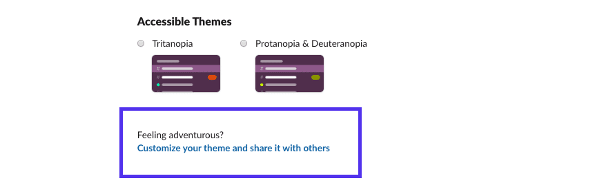 自定义您的 Slack 主题