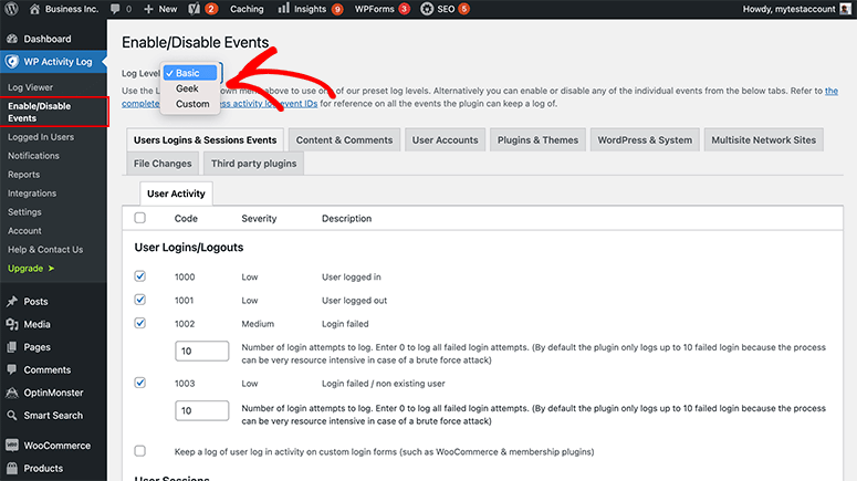 Deaktivierungsereignisse aktivieren - IsItWP - Free WordPress Theme Detector Enable disable events