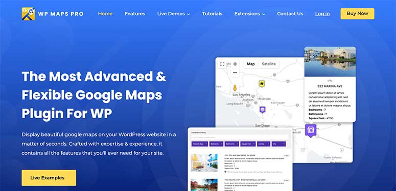 高度なGoogleマップ-IsItWP-無料のWordPressテーマ検出器 Advanced Google Maps
