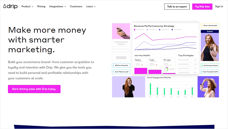 Drip - IsItWP - ตัวตรวจจับธีม WordPress ฟรี Drip