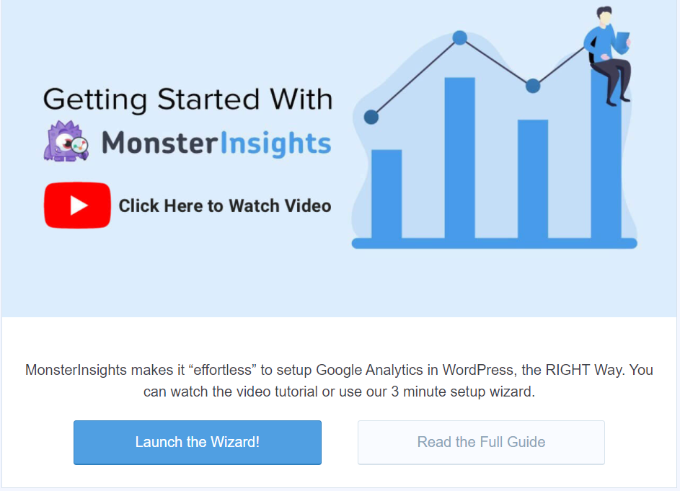 設置 MonsterInsights Set up MonsterInsights