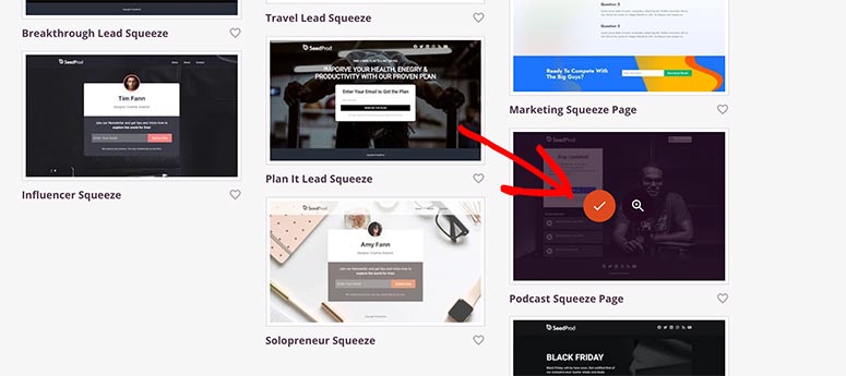팟캐스트 짜기 페이지 - IsItWP - 무료 WordPress 테마 감지기 Podcast squeeze page