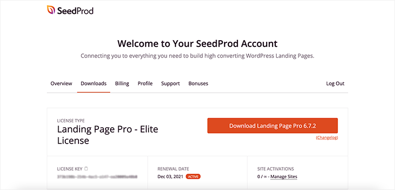 SeedProd 플러그인 다운로드 - IsItWP - 무료 WordPress 테마 감지기 Download SeedProd plugin