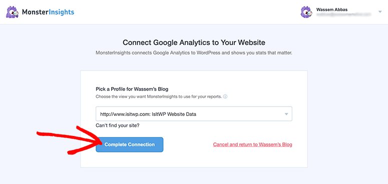 connectcomplete - IsItWP - 무료 WordPress 테마 감지기