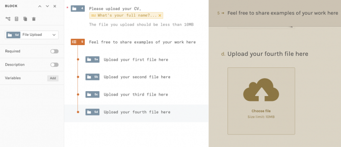 typeform vs wp流利形式