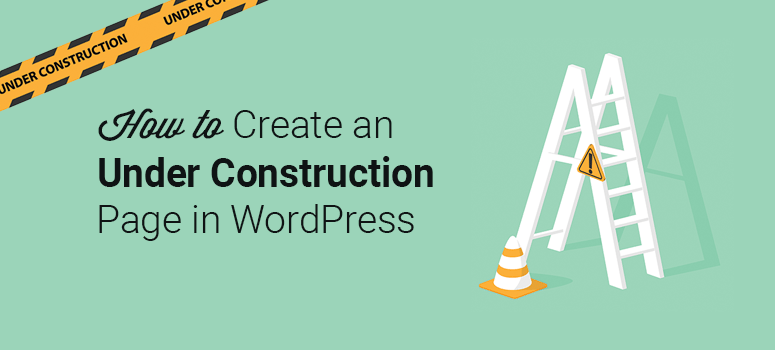 WordPress에서 사용자 정의 공사중 페이지를 만드는 방법 - IsItWP - 무료 WordPress 테마 감지기 How to Create a Custom Under Construction Page in WordPress