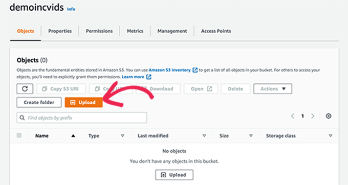 Sube tus archivos de vídeo Upload your video files