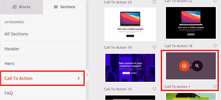 sección llamada a la acción seedprod - IsItWP - Detector de temas de WordPress gratuito call-to-action-section-seedprod