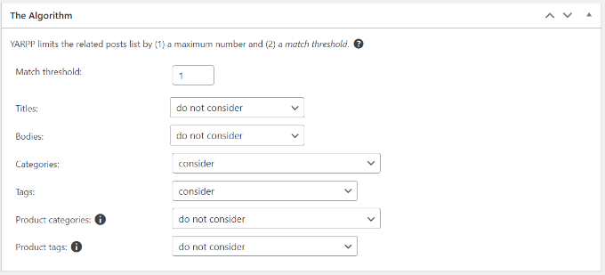 Algoritma ayarlarını değiştir Change algorithm settings