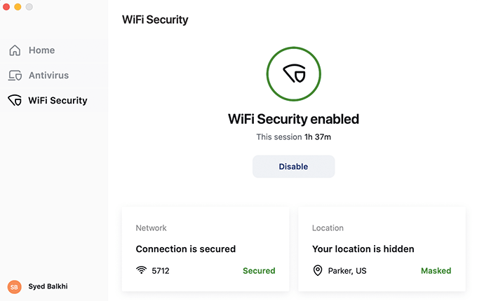 Aura Wifi Security — защита от кражи личных данных Aura Wifi Security - Identity Theft Protection