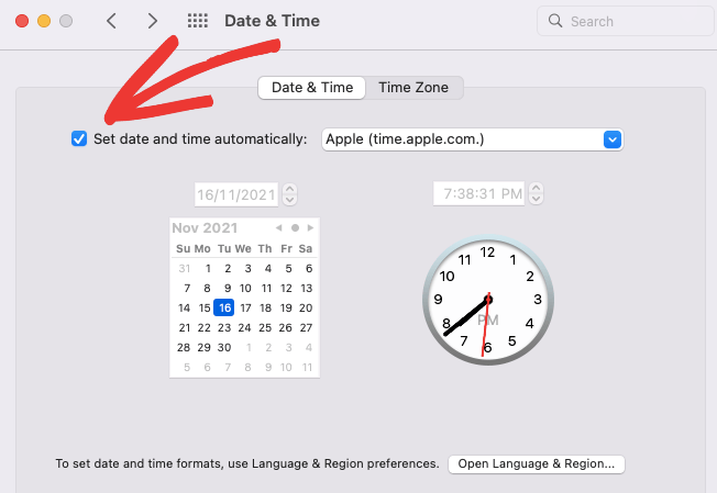 日時の設定-IsItWP-無料のWordPressテーマ検出器 set date and time