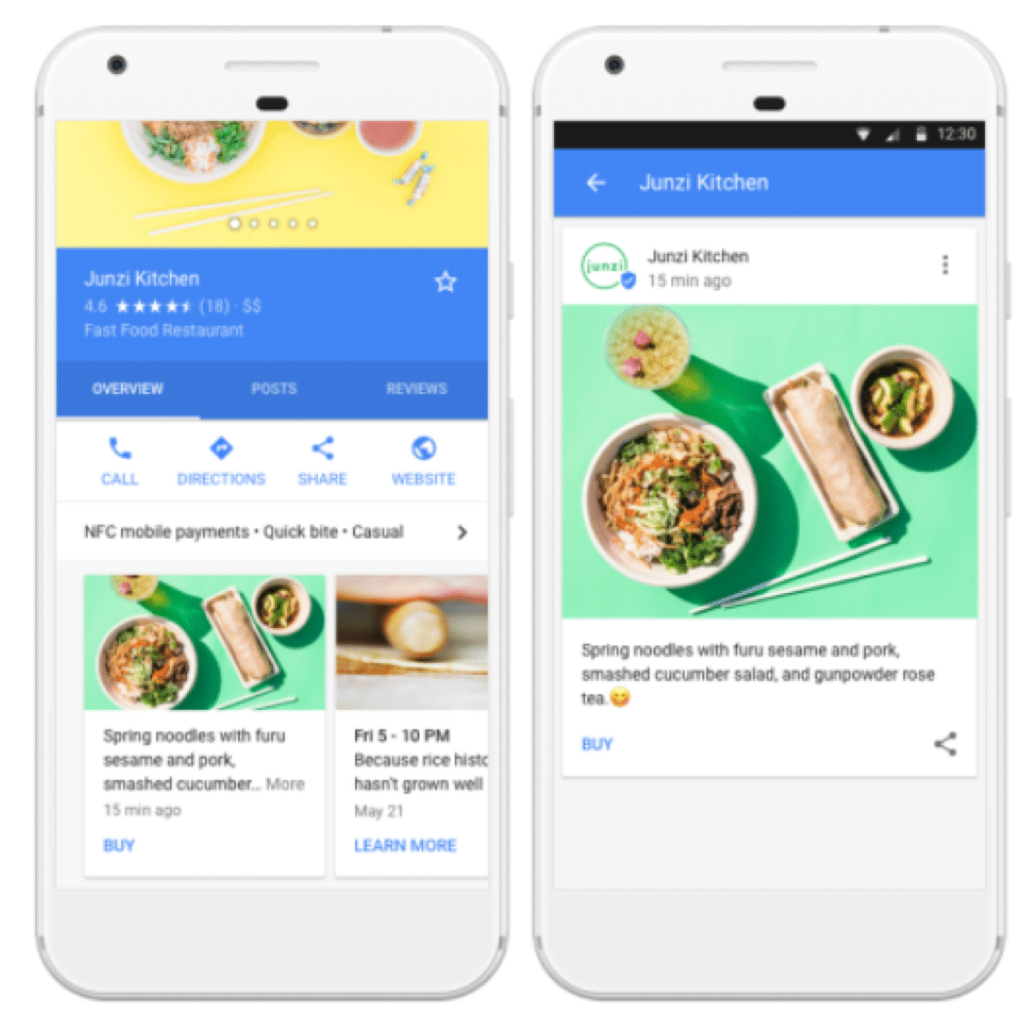 Вы можете использовать Google Posts, чтобы показать, на что вы способны.