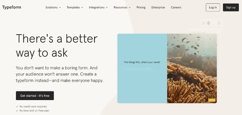 pembuat typeform - IsItWP - Detektor Tema WordPress Gratis typeform builder