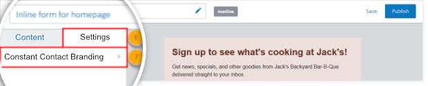 remove-constant-contact-branding-email-IsItWP-無料のWordPressテーマ検出器 Constant Contact White Label