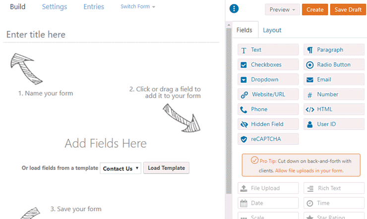 เครื่องมือสร้างแบบฟอร์มที่น่าเกรงขาม - IsItWP - ตัวตรวจจับธีม WordPress ฟรี formidable forms builder