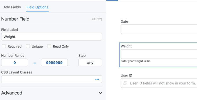 แก้ไขช่องแบบฟอร์ม Edit the form field