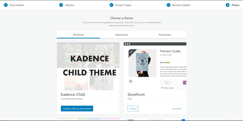 ธีม WooCommerce