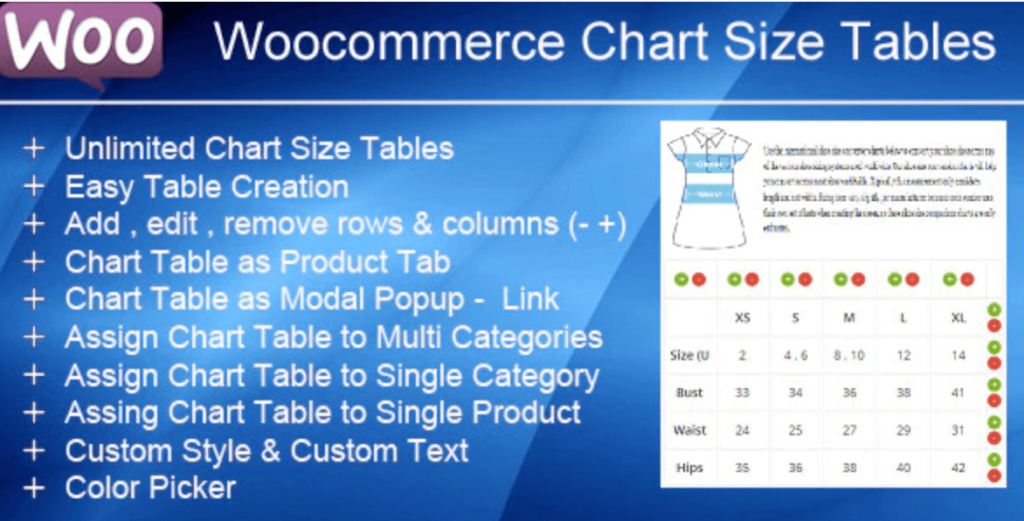 tabella prodotti woocommerce