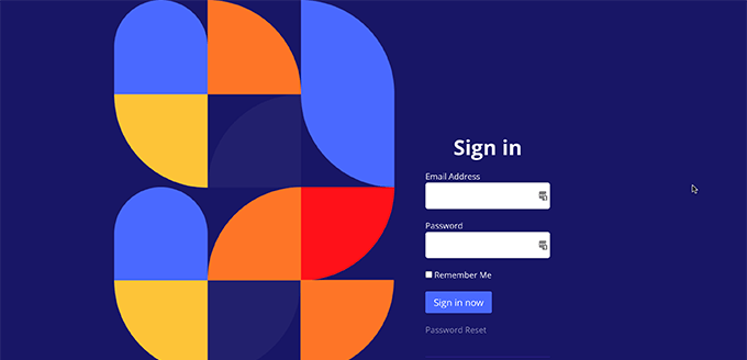 معاينة صفحة تسجيل الدخول إلى SeedProd SeedProd login page preview