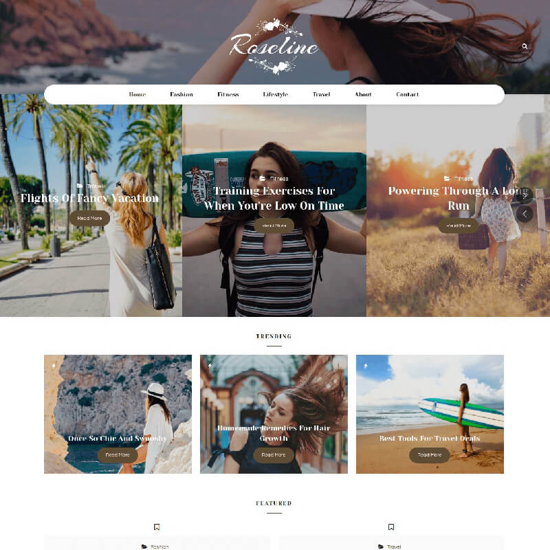 Persönliches WordPress-Theme für Blogs