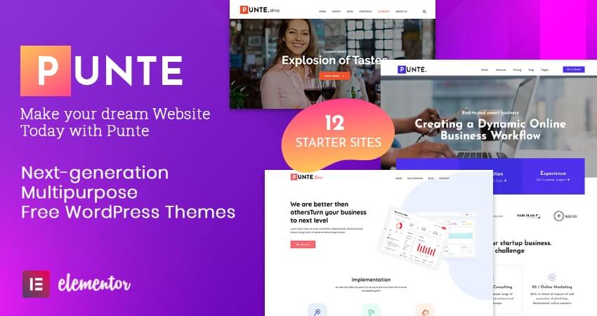 Punte - Mehrzweck-WordPress-Theme