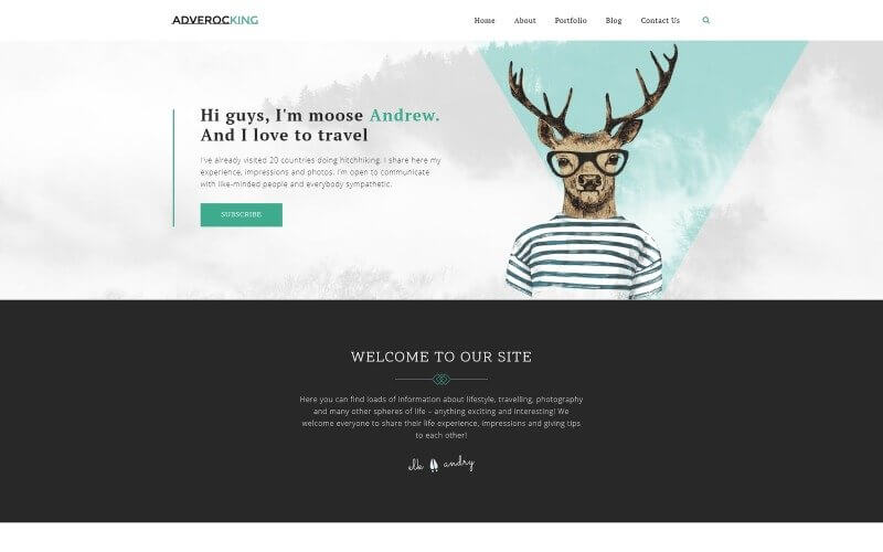 Adverocking - Lifestyle-neutrales Element oder WordPress-Theme