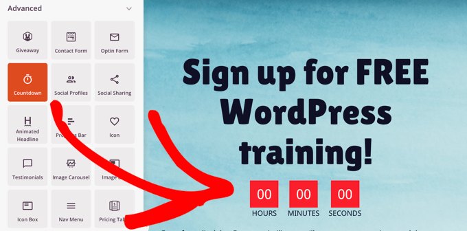facebookadsadtimer Add a Countdown Timer Block
