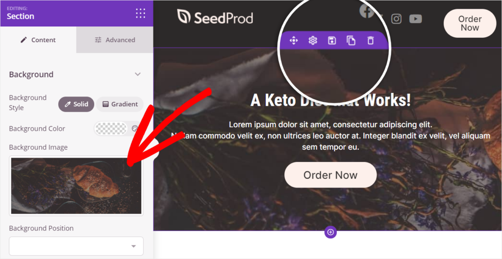 sezione di modifica per la pagina di destinazione di twitter - IsItWP - Rilevatore di temi gratuito per WordPress edit-section-for-twitter-landing-page