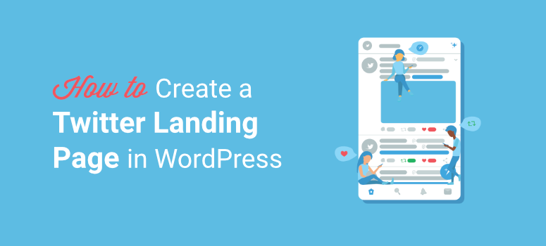come creare una pagina di destinazione di Twitter in wordpress - IsItWP - Rilevatore di temi gratuito per WordPress how to create a twitter landing page in wordpress