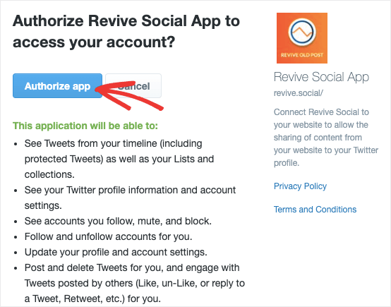 อนุญาตแอปในการฟื้นฟูโพสต์เก่า - IsItWP - ฟรี WordPress Theme Detector authorize app in revive old posts